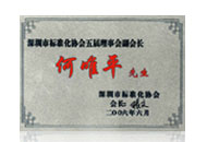 标准化协会理事会副会长