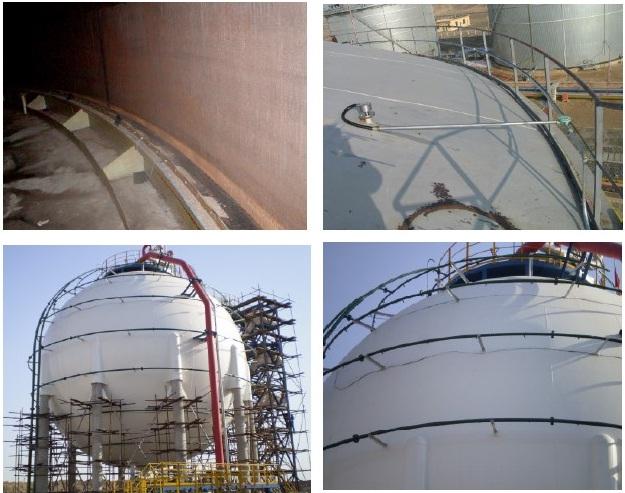 储油气罐智能感温火警系统